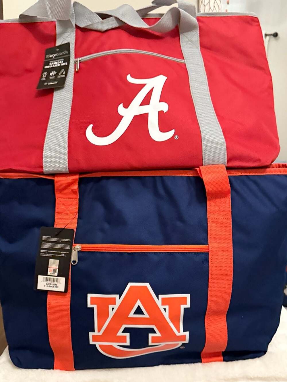New Logo Brands Auburn Tigers Gameday Insulated Tote Bag